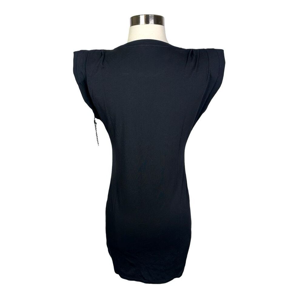 St. Roche Echo Padded Statement Shoulder Muscle Tank Mini Dress - Size Small - Picture 6 of 8